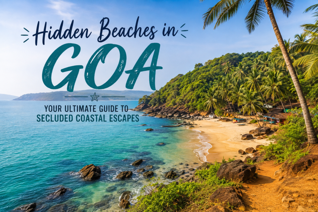 Hidden beaches in Goa